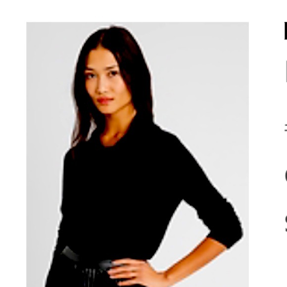 Banana Republic Black Turtleneck Sweater - Picture 3 of 5